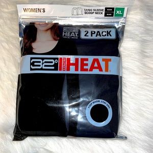 32 Degrees Tops Black NWT